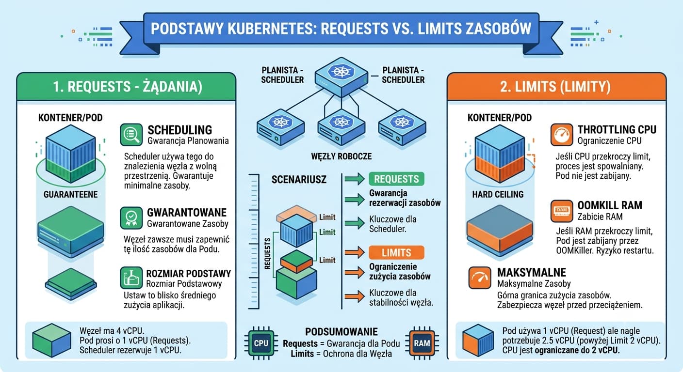 Infografika Kubernetes Limits
